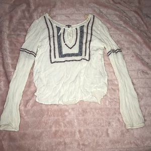 charlotte russe long sleeve shirt
